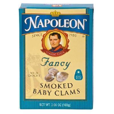 Napoleon Co. BG16122 Napoleon Co. Baby Clams Smoked - 1x3.66OZ 