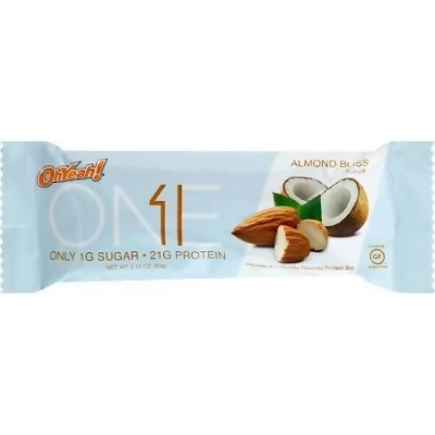 Oh Yeah 276320 60 gm Bar Almond Bliss - Pack of 12 