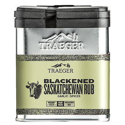 Traeger Pellet Grills 238593 8.25 oz Blackened Saskatchewan Rub 
