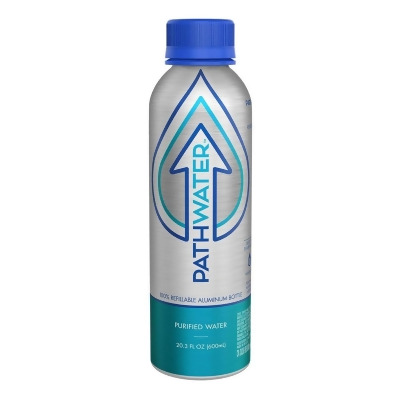 Pathwater KHFM00334453 20.3 oz Purified Water in Aluminum Bottle 