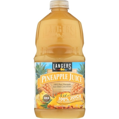 Langers KHFM00643585 64 fl oz Vitamin C Pineapple Juice 