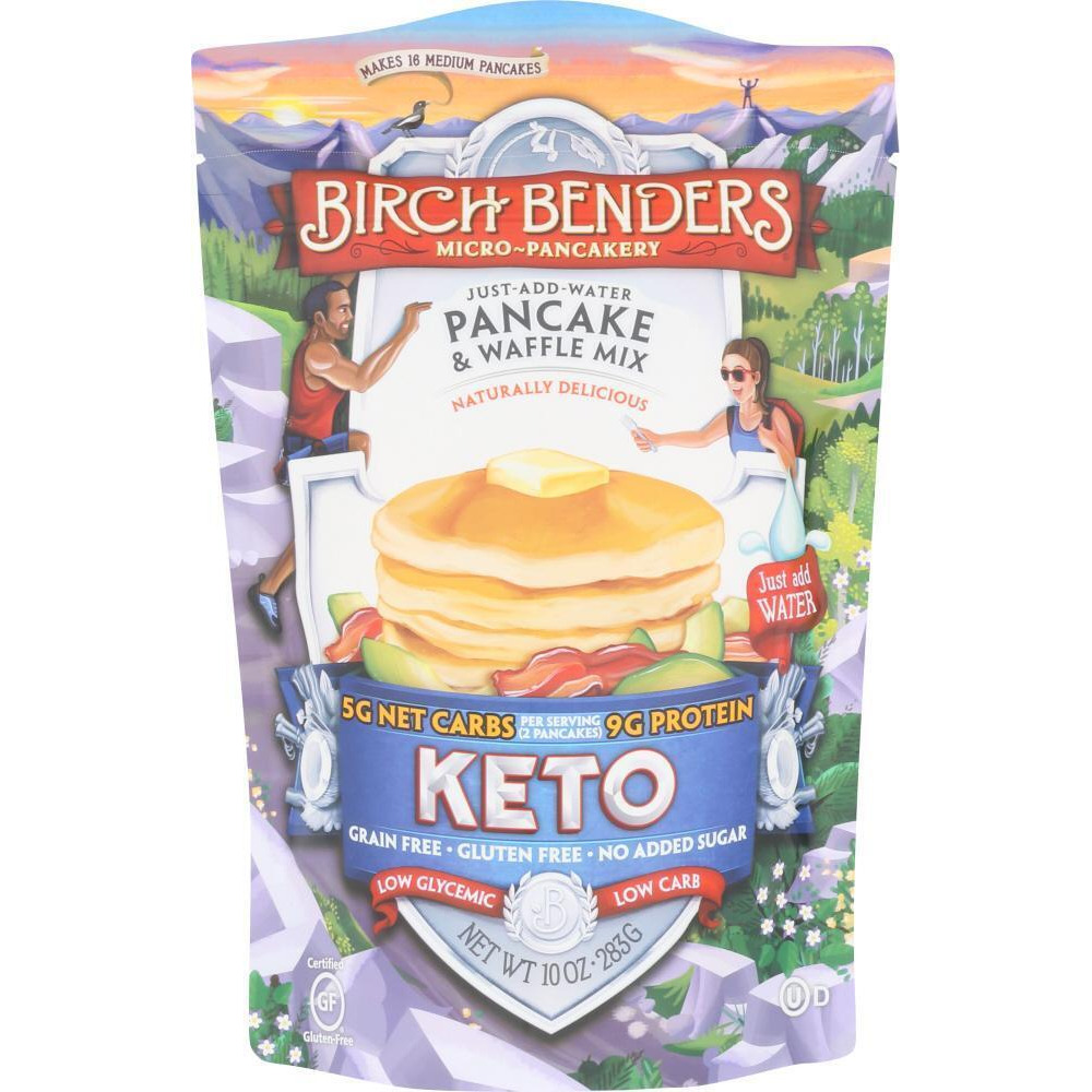 Birch Benders KHFM00334146 14 oz Keto Pancake & Waffle Mix