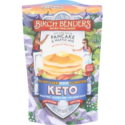 Birch Benders KHFM00334146 14 oz Keto Pancake & Waffle Mix 