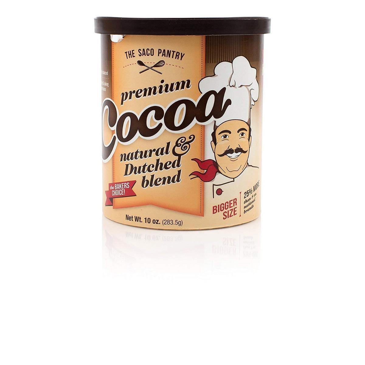 The Saco Pantry KHLV00955305 Premium Cocoa Natural & Dutched Blend, 10 oz