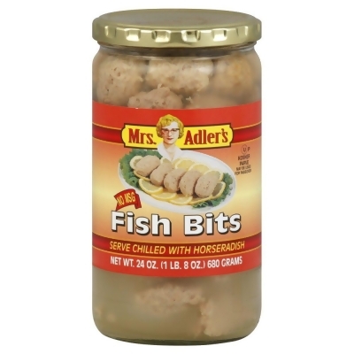 Mrs Adlers KHLV00033850 Fish Gefilte Bits, 24 oz 