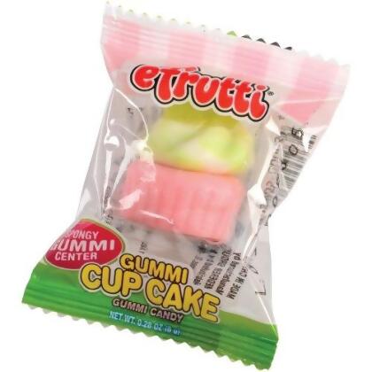 US Toy CA584 60 Piece Gummi Cupcakes - Pack of 60 
