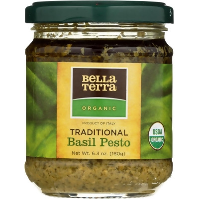 Bella Terra KHLV01092139 Garlic & Basil Pesto - 6.3 oz 