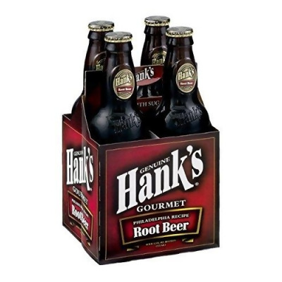 Hanks KHLV00177141 48 fl oz Gourmet Root Beer Soda - Pack of 4 