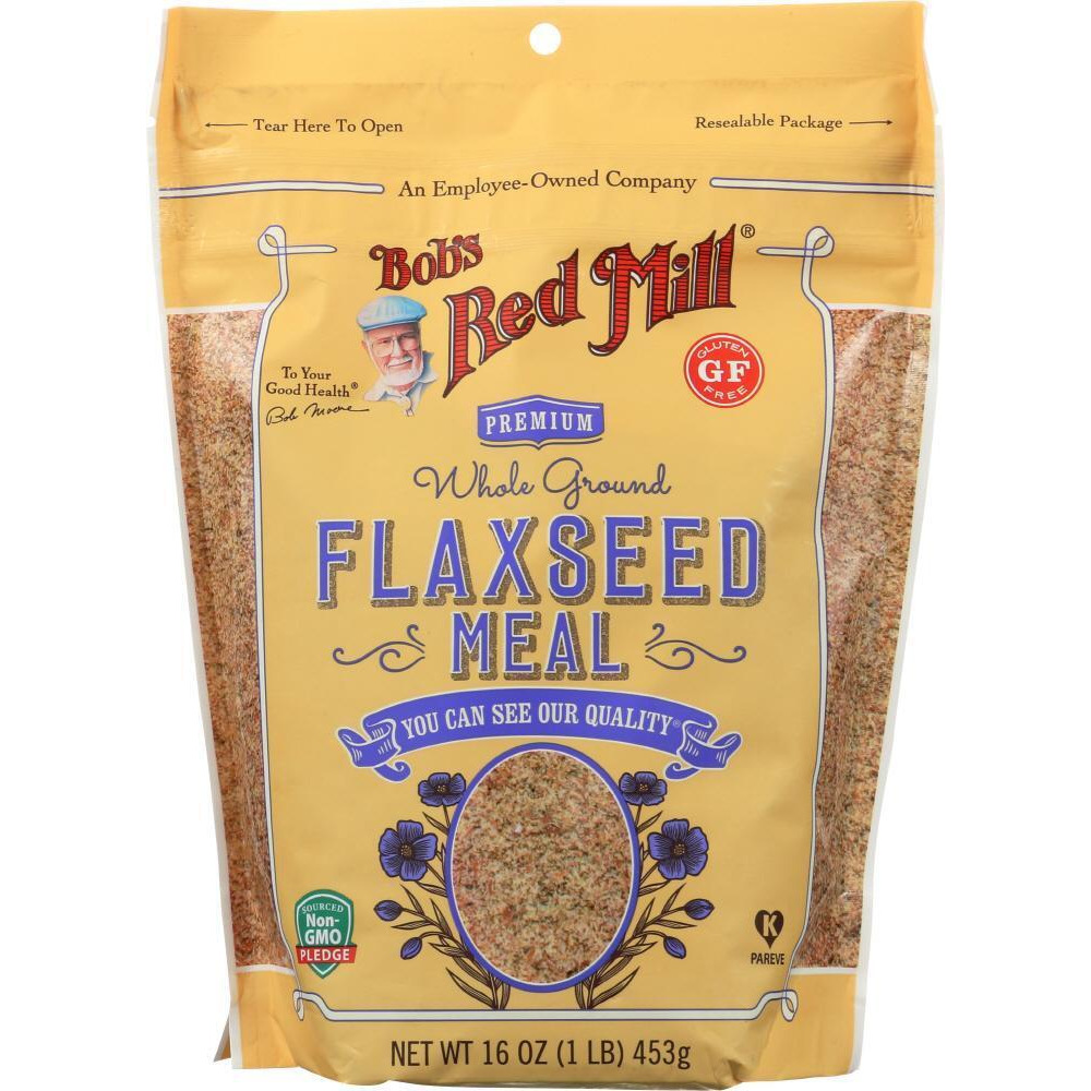 Bobs Red Mill KHFM00308407 16 oz Premium Whole Ground Flaxseed Meal