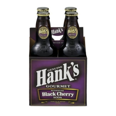Hanks KHLV00177142 Wishniak Black Cherry Gourmet Soda - Pack of 4 - 48 fl oz 
