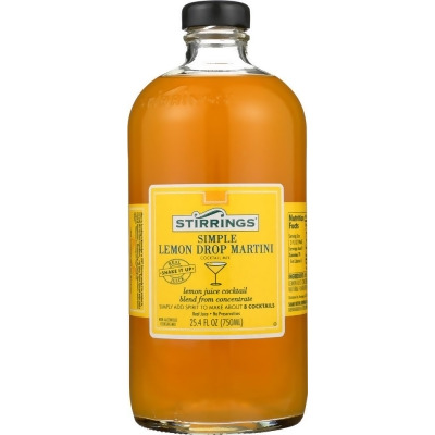 Stirrings KHLV01335231 750 ml Lemon Drop Martini Mix 