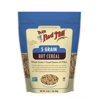 Bobs Red Mill 2532505 16 oz 5 Grain Rolled Cereal 