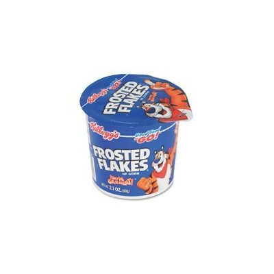 DDI 933417 Keebler Cereal-in-a-Cup Super Size 2.1 oz. 6/PK Frosted Flakes Case of 3 