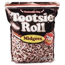 Advantus TOO884580 Tootsie Roll Midgees Candy 1 BG