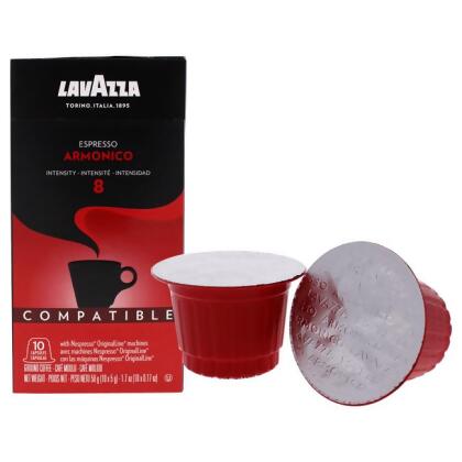 Lavazza LVS8209 10 x 0.17 oz Espresso Armonico Ground Coffee Pods by Lavazza Coffee for Unisex 