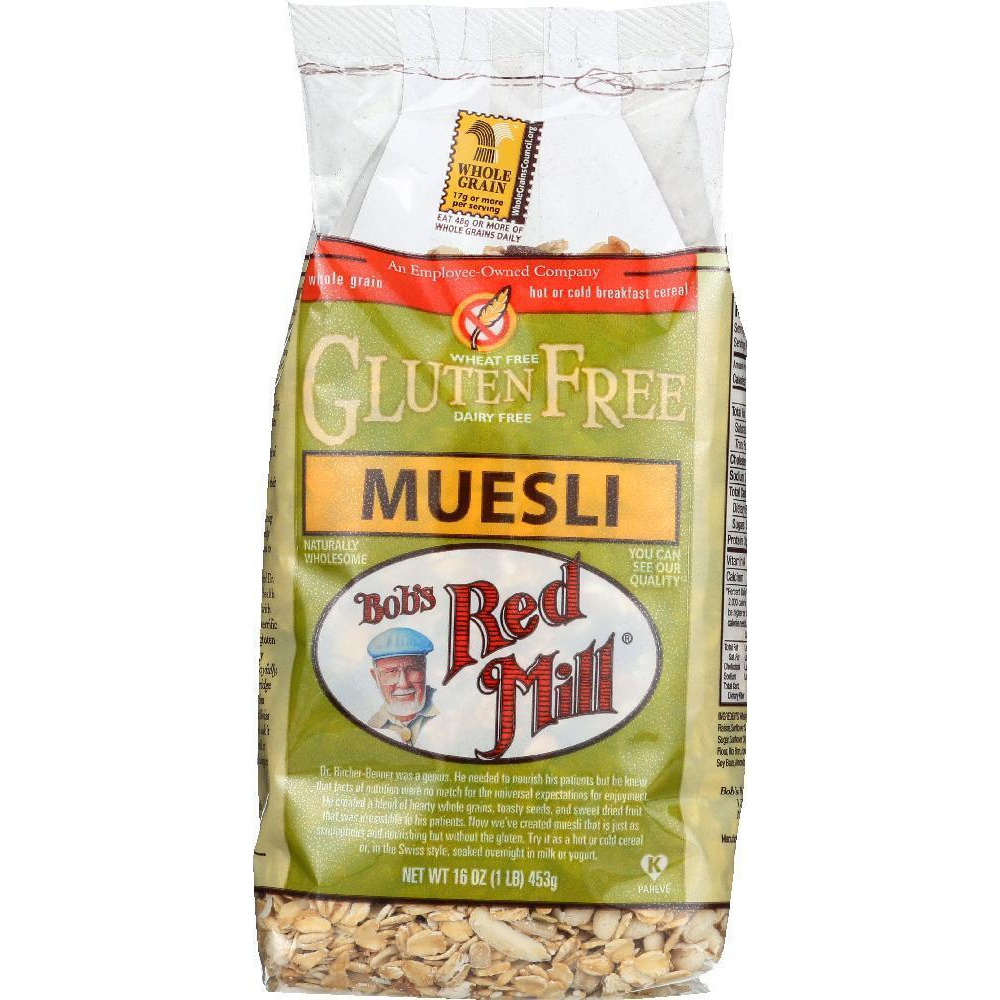 Bobs Red Mill KHFM00979310 16 oz Gluten Free Muesli Cereal