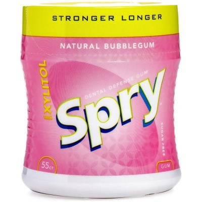 Spry 235200 Bubble Chewing Gum 