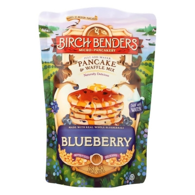 Birch Benders 2247328 14 oz Blueberry Pancake & Waffle Mix 