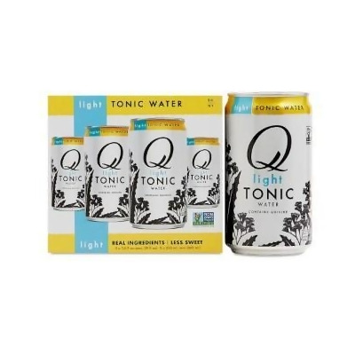 Q Drinks 2344315 7.5 fl oz Light Tonic Water 