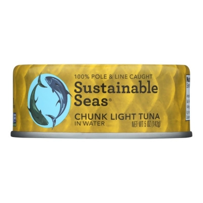 Sustainable Seas 2324341 5 oz Chunk Light Tuna in H2O Water 