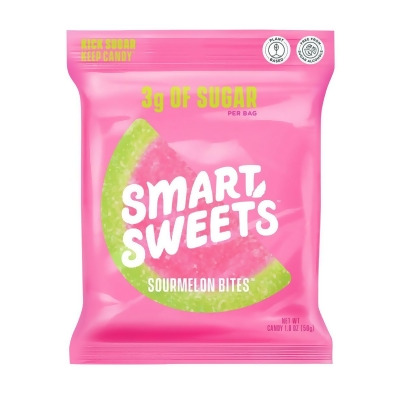 Smartsweets KHRM00370054 1.8 oz Sour Melon Candy Gummy 
