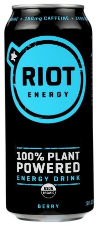Riot Energy KHRM00367630 16 fl oz Berry Riot Energy Drink 