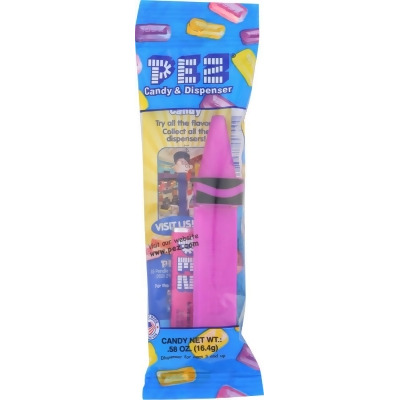 Pez KHLV00318333 0.58 oz Dispenser Crayola Plybg Candy 