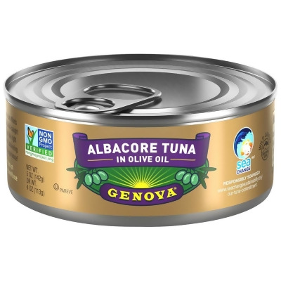 Genova KHRM00384041 5 oz Albacore Tuna in Olive Oil 