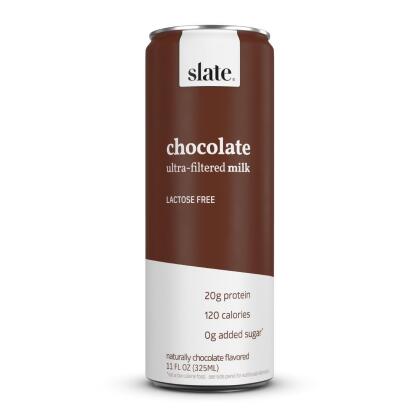 Slate KHRM00368983 11 oz Free Chocolate Lactose Milk 