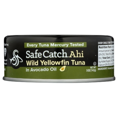 Safecatch KHRM00352672 5 oz Yellowfin Tuna in Avocado Oil 