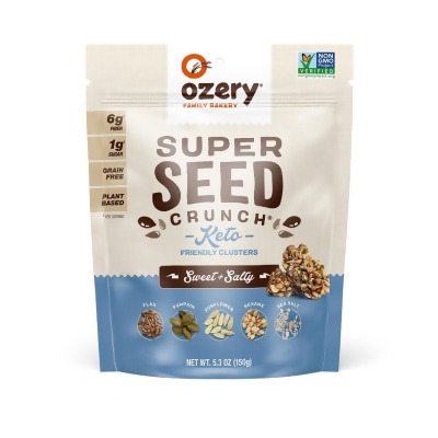 Ozery Bakery KHRM00375245 5.3 oz Swwet & Salty Super Seed Crunch 