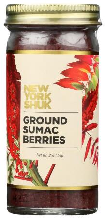 New York Shuk KHRM00375500 2 oz Sumac Ground Spice Berries 