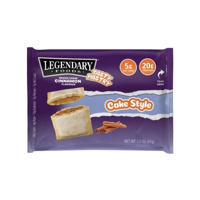 Legendary Foods KHRM00381888 2.2 oz Cinnamon Pastry 