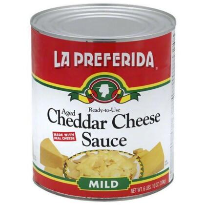 LA Preferida KHRM00063832 106 oz Cheddar Cheese Sauce