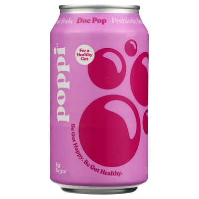 Poppi KHRM00382394 Doc Pop Prebiotic Soda - 12 fl oz 