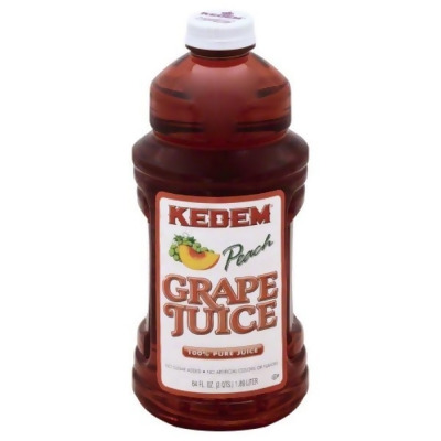 Kedem KHLV01483486 64 oz Peach Grape Juice 