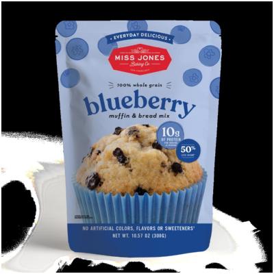 Miss Jones Baking KHRM00377484 11.54 oz Everyday Delicious Blueberry Muffin & Bread Mix 