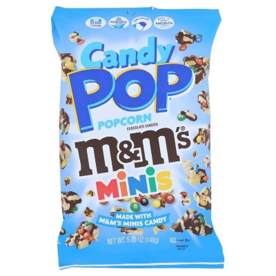 Candy Pop Popcorn KHRM00356723 5.25 oz M&Ms Minis Candy Pop Popcorn 