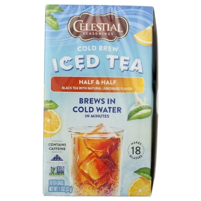 Celestial Seasonings KHCH00377911 Cold Brew Half & Half Tea, 18 Tea Bags 
