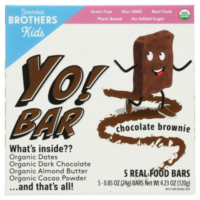 Bearded Brothers KHRM00370842 4.23 oz Chocolate Bar Brownie 