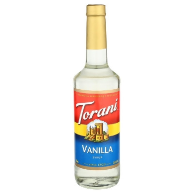 Torani KHRM00211954 25.4 fl oz Vanilla Syrup 