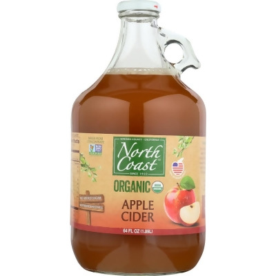 North Coast KHLV00281868 64 oz Organic Cider Apple Pistol Grip Juice 
