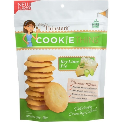 Mrs Thinsters KHLV00295300 4 oz Key Lime Pie Cookie Thins 