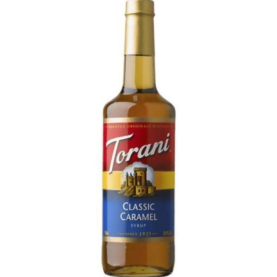 Torani KHRM00188260 25.4 fl oz Classic Caramel Syrup 