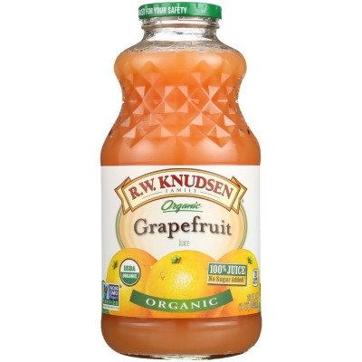 R.W. Knudsen 1609148 32 oz Organic Grapefruit Juice 