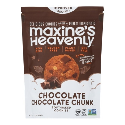 Maxines Heavenly 2317881 7.2 oz Chocolate Choc Chunk Cookies 