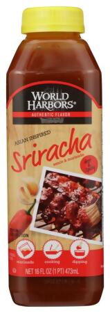 World Harbors KHLV00118462 16 oz Hot & Spicy Marinade Asian Inspired Sriracha