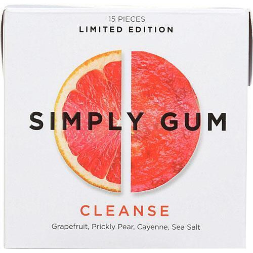 Simply Gum 228818 Cleanse Natural Chewing Gum