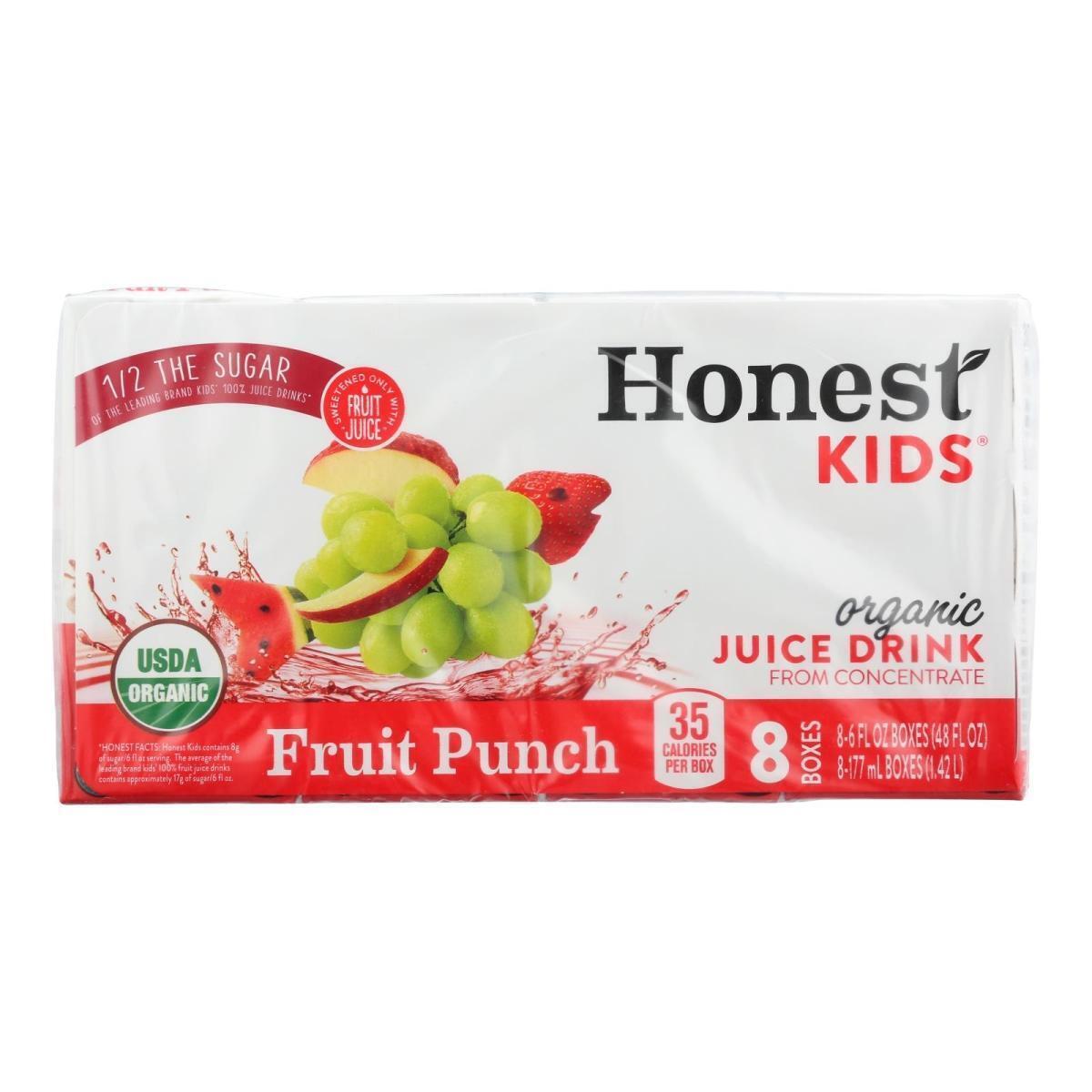 Honest Kids 2379568 1.3 oz Juice Drink Fruit Punch