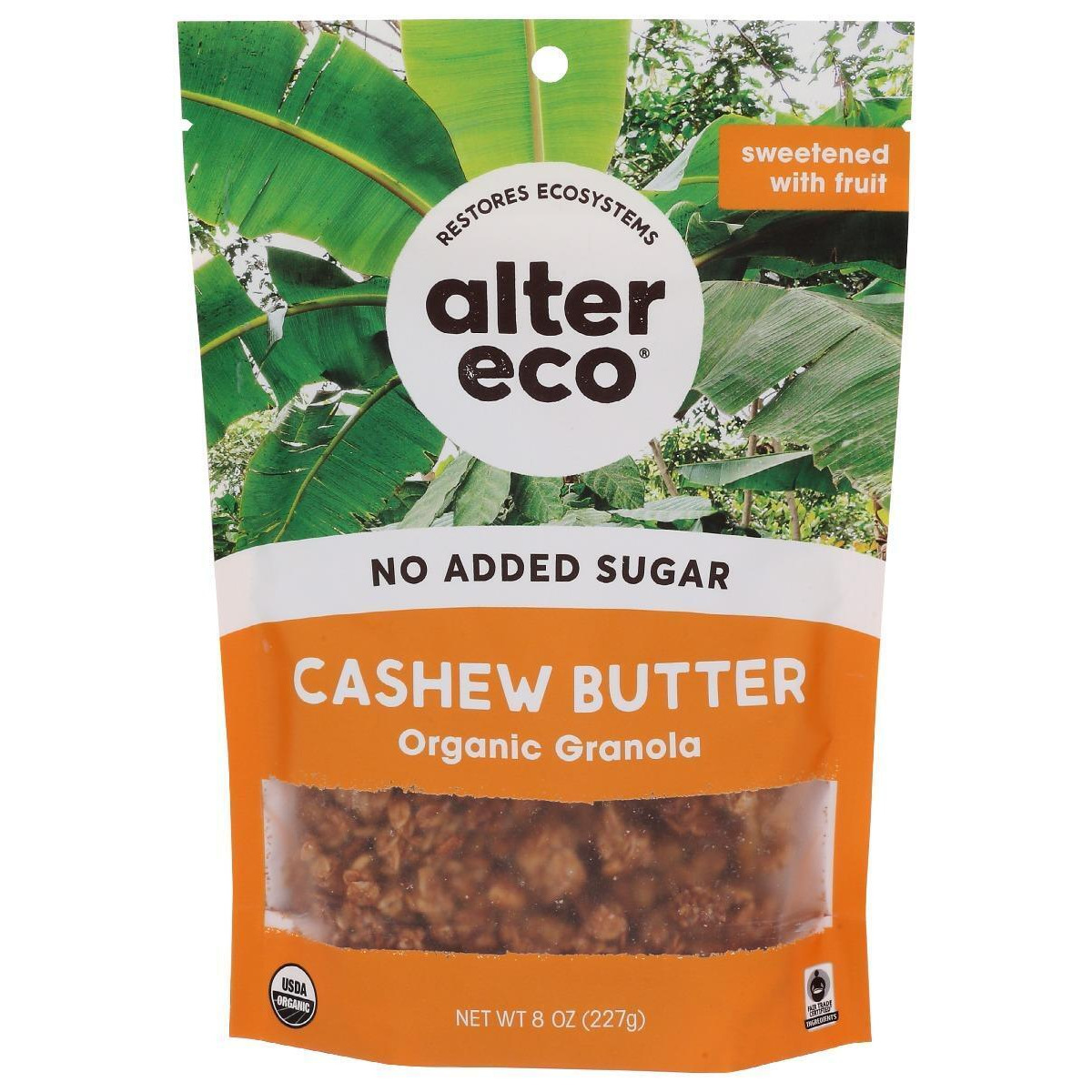 Alter Eco KHCH00392953 8 oz Cashew Butter Organic Granola